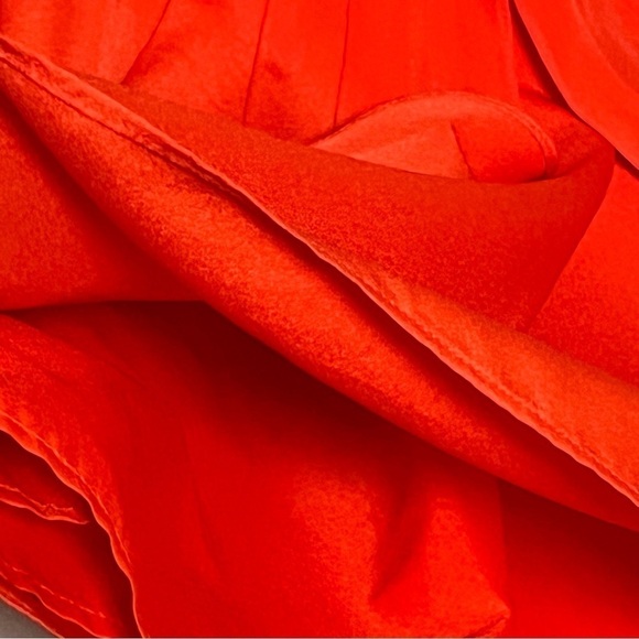 Nicole Miller Summer Braided Collar Sleeveless tulip hem chiffon dress pockets - Picture 8 of 10